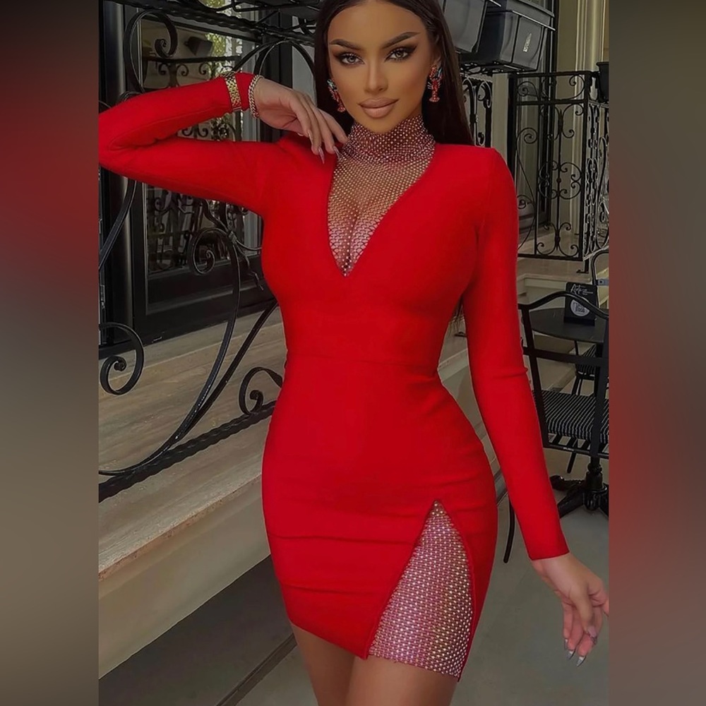 Fashion Nova Bandage Mini Dress